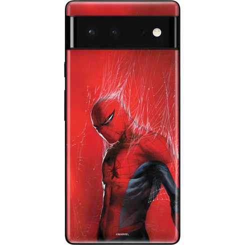 Marvel Spiderman The Amazing Spiderman Google Pixel 6 Skin